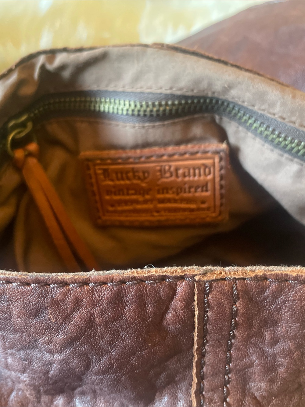 Lucky Brand Stash Hobo - Picture 2 of 11
